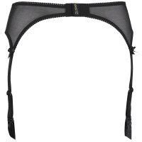 Axami garter belt black-red