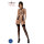 Passion Dominica corset & thong beige