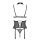 Passion Dominica corset & thong black
