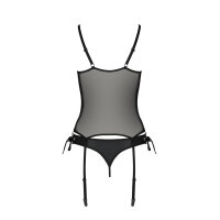 Passion Nessy corset & thong black