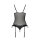 Passion Nessy corset & thong black