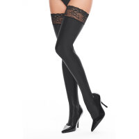KOTEK hold ups wetlook black