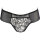Axami string schwarz-beige