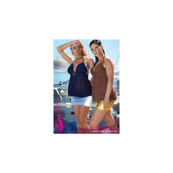 Passion Taboo Babydoll blau