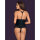 Obsessive Chiccanta crotchless teddy black