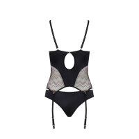 Casmir Lagerta corset & thong black
