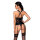 Passion Hima corset & thong black