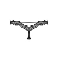 Obsessive Bravelle crotchless thong black
