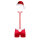 Obsessive Mr Claus costume red