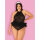 Obsessive Frilles costume black Size Plus