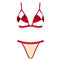 Obsessive Rubinesa 2pcs set red