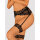 Obsessive Marrbel gater belt black