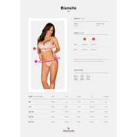 Obsessive Bianella 2pcs set white