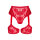 Obsessive Belovya garter panties red