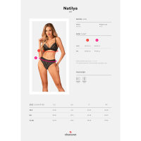 Obsessive Natilya 2pcs set black