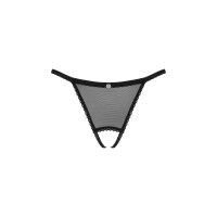 Obsessive Celia Noir crotchless thong black