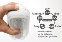 Flip Zero Gravity White Electronic Vibrations