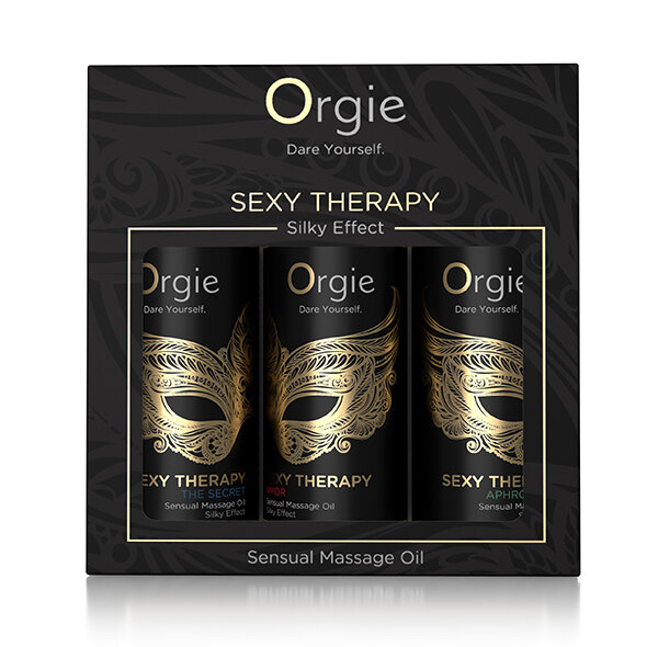 Orgie Sexy Therapy Mini Size Collection Massage Oils 3 x 30 ml Set
