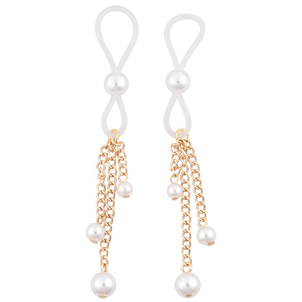 Sportsheets - Sex & Mischief Pearl Nipple Ties