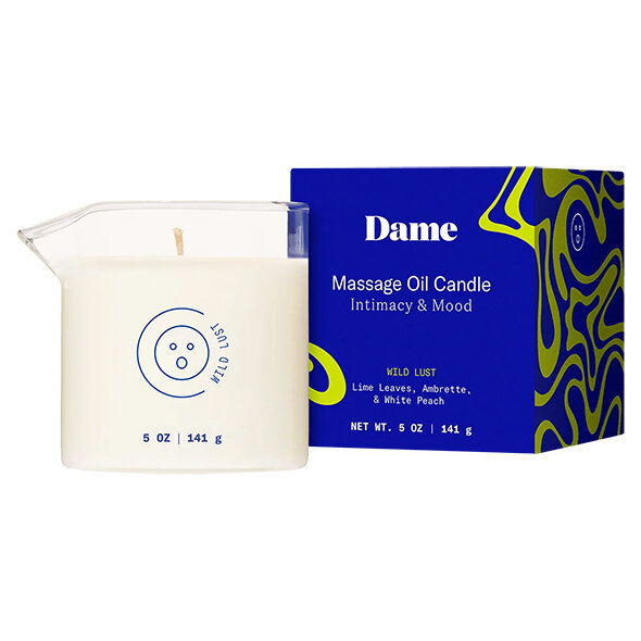 Dame Products - Massage Oil Candle Wild Lust Lime 141g