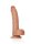 Curved Realistic Dildo with Balls and Suction Cup - 8" / 20,5 cm