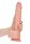 Straight Realistic Dildo with Balls and Suction Cup - 12" / 30,5 cm