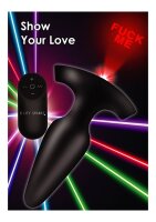 Booty Sparks Laser Fuck Me Anal Plug klein