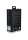 Shots- Ouch! - Vibrating - Rechrgeable - 10 Speed Silicone Ribbed Strap-On - Adjustable - Black