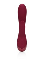 Loveline Smooth Rabbit Vibrator Dark Cherry