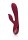 Loveline Smooth Rabbit Vibrator Dark Cherry