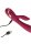 Loveline Smooth Rabbit Vibrator Dark Cherry