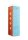 Loveline ribbed ultra soft silicone rabbit vibrator glacier blue