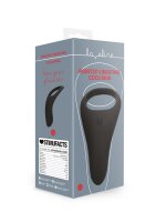 Loveline Vibrierender Penis Ring Lakritz-Schwarz
