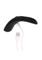 Loveline Vibrierender Penis Ring Lakritz-Schwarz