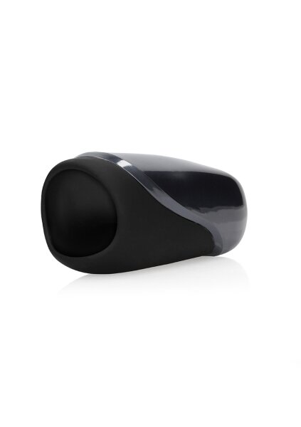 Loveline Vibrating Masturbator Sleeve Licorice Black