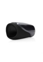 Loveline Vibrating Masturbator Sleeve Licorice Black