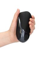 Loveline Vibrating Masturbator Sleeve Licorice Black