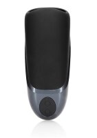Loveline Vibrating Masturbator Sleeve Licorice Black
