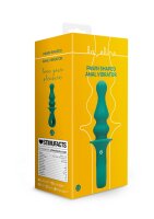 Loveline anal vibrator peacock feather green