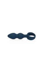 Loveline anal plug in drop shape blue 2,8 cm