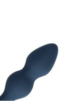 Loveline anal plug in drop shape blue 2,8 cm