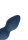 Loveline Analplug in Tropfenform blau 3,3 cm