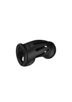 ManCage Modell 27 Ultra Soft Silikon Keuschheitsk&auml;fig schwarz 9,6 cm