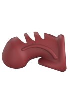 ManCage Model 27 Ultra Soft Silicone Chastity Cage red 9.6 cm