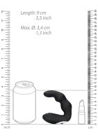 Shots Vibro Prostata-Massageger&auml;t schwarz