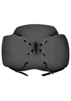 Shots labia spreader with clamps black