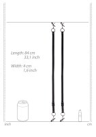 Shots labia spreader with clamps black