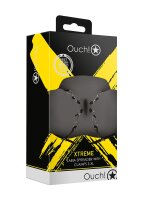 Shots labia spreader with clamps black