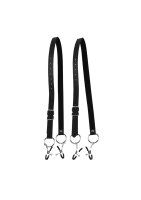 Shots labia spreader with clamps black
