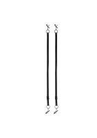 Shots labia spreader with clamps black